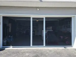 Glass garage door