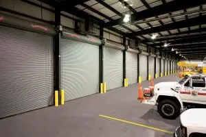 Warehouse garage door